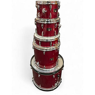Used TAMA 5 Piece Imperialstar Candy Apple Red Drum Kit