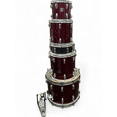 Used TAMA 5 Piece Imperialstar Candy Apple Red Drum Kit