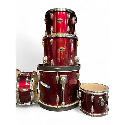 TAMA Used TAMA 5 Piece Imperialstar Cherry Red Drum Kit