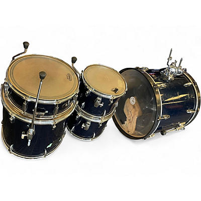 Used TAMA 5 Piece Imperialstar Dark Blue Drum Kit
