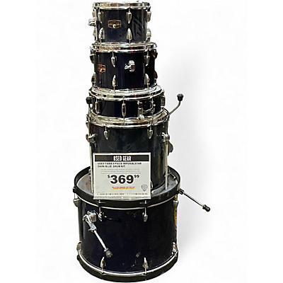 Used TAMA 5 Piece Imperialstar Dark blue  Drum Kit