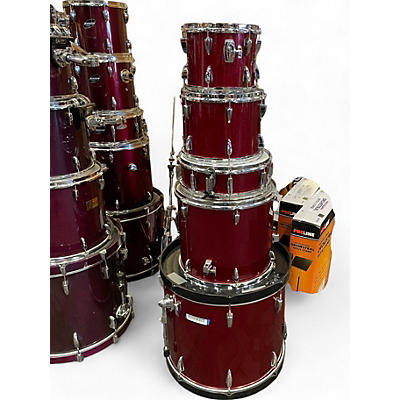 TAMA Used TAMA 5 Piece Imperialstar Metallic Red Drum Kit