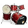 Used TAMA 5 Piece Imperialstar RED SPARKLE Drum Kit RED SPARKLE