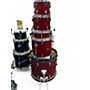 Used TAMA 5 Piece Imperialstar Red Drum Kit Red