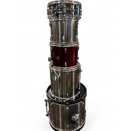 Used TAMA 5 Piece Imperialstar Silver Drum Kit Silver