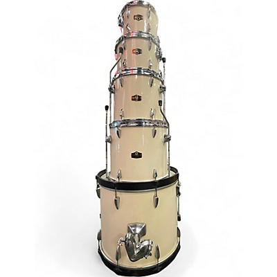 Used TAMA 5 Piece Imperialstar Vintage White Drum Kit