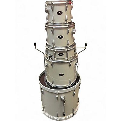 Used TAMA 5 Piece Imperialstar White Drum Kit