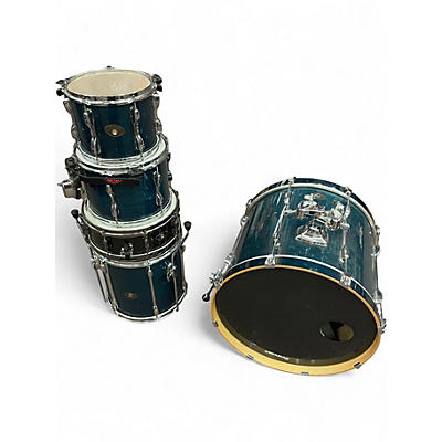 Used TAMA 5 Piece Rockstar Blue Drum Kit