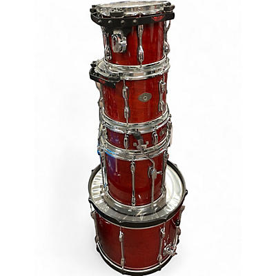 Used TAMA 5 Piece Rockstar CHERRY STAIN Drum Kit