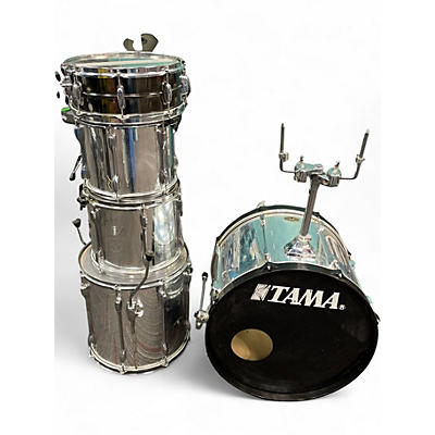 Used TAMA 5 Piece Rockstar Chrome Drum Kit