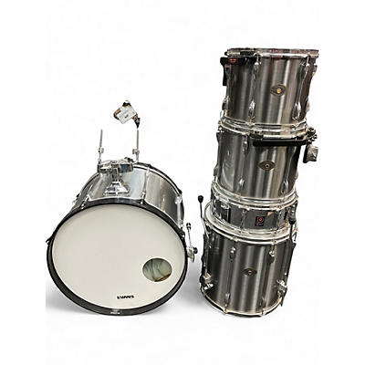 Used TAMA 5 Piece Rockstar Chrome Silver Drum Kit