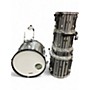 Used TAMA 5 Piece Rockstar Chrome Silver Drum Kit Chrome Silver