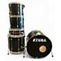 Used TAMA 5 Piece Rockstar Metallic Green Drum Kit Metallic Green