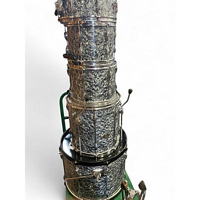 Used TAMA 5 Piece Rockstar White Drum Kit