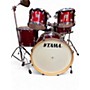 Used TAMA 5 Piece SUPERSTAR  CLASSIC Red Drum Kit Red