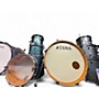 Used TAMA 5 Piece Silverstar Blue Sparkle Drum Kit Blue Sparkle
