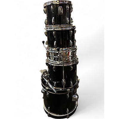 Used TAMA 5 Piece Stagestar 5-piece Black Drum Kit