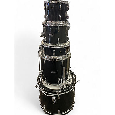 Used TAMA 5 Piece Stagestar Black Drum Kit