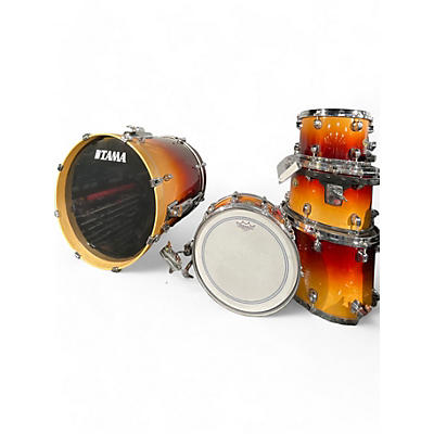 TAMA Used TAMA 5 Piece Starclassic 2 Color Sunburst Drum Kit