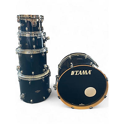 Used TAMA 5 Piece Starclassic Black Drum Kit