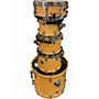 Used TAMA 5 Piece Starclassic Blonde Maple Drum Kit Blonde Maple