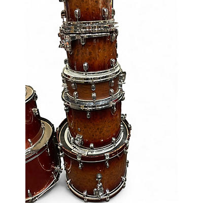 Used TAMA 5 Piece Starclassic Performer BIRCH BUBINGA Drum Kit