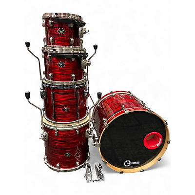 Used TAMA 5 Piece Starclassic Performer Red Silk Drum Kit