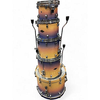 Used TAMA 5 Piece Starclassic Walnut/Birch Purple Atmosphere Fade Drum Kit