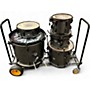 Used TAMA 5 Piece Starworks Black Charcoal Chaos Drum Kit Black Charcoal Chaos