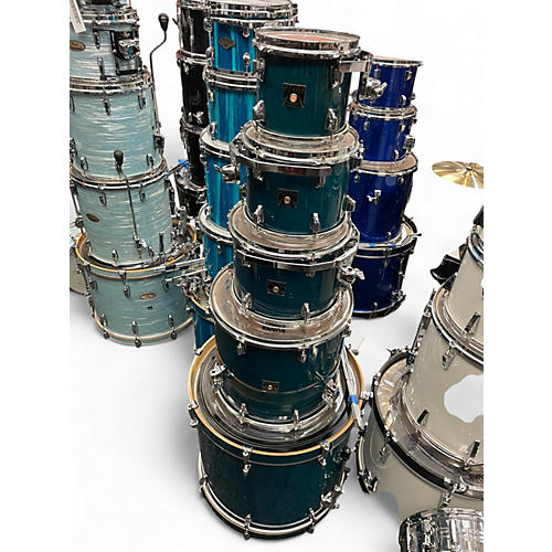 Used TAMA 5 Piece Superstar Blue Drum Kit Blue