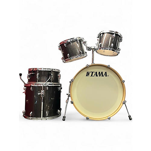 Used TAMA 5 Piece Superstar Classic Shell Pack Midnight Gold Drum Kit Midnight Gold