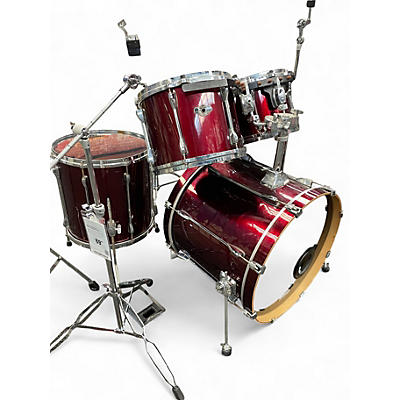 Used TAMA 5 Piece Superstar Wine Red Drum Kit