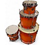 Used TAMA 5 Piece Superstar classic Orange Drum Kit Orange
