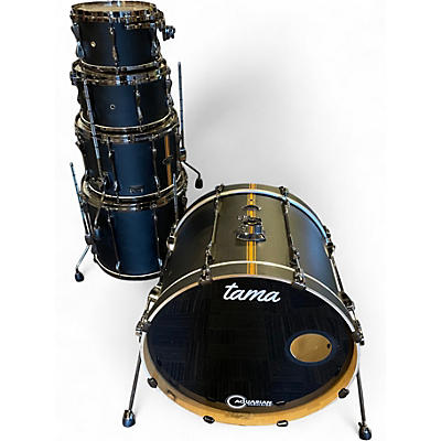 Used TAMA 5 Piece Superstar hyperdrive Black Drum Kit