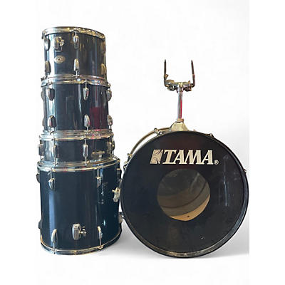 Used TAMA 5 Piece Swingstar Black Drum Kit