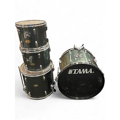 Used TAMA 5 Piece Swingstar Green Drum Kit