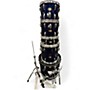 Used TAMA 5 Piece Swingstar Navy Blue Drum Kit Navy Blue