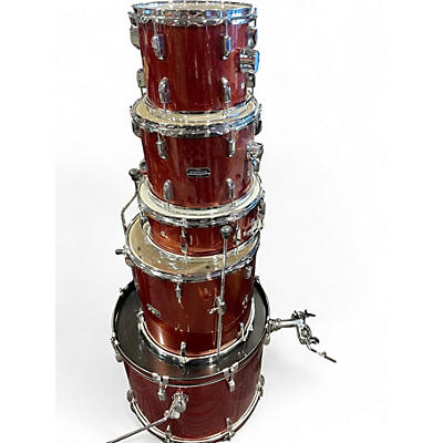 Used TAMA 5 Piece stagestar orange sparkle Drum Kit