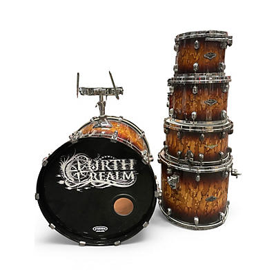 Used TAMA 5 Piece starclassic bubinga molten brown burst Drum Kit