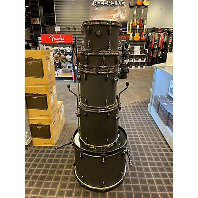 Used TAMA 5 piece Imperialstar Black Drum Kit