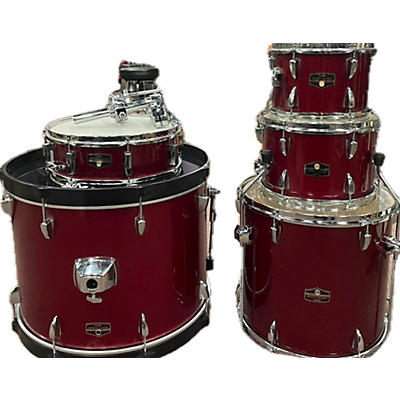 TAMA Used TAMA 5 piece Imperialstar RED Sparkle Drum Kit