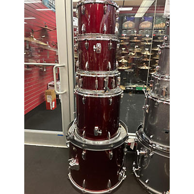 TAMA Used TAMA 5 piece Imperialstar Red Drum Kit