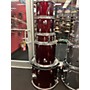 Used TAMA Used TAMA 5 piece Imperialstar Red Drum Kit Red