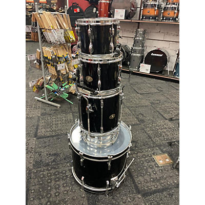 TAMA Used TAMA 5 piece Rockstar Pro Black Drum Kit