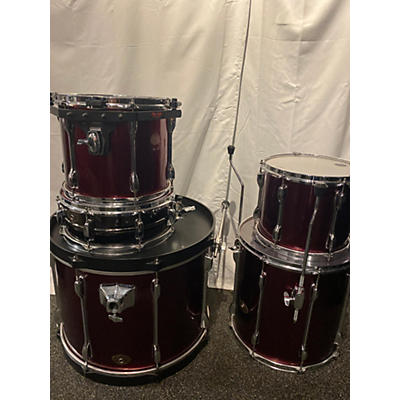 TAMA Used TAMA 5 piece Rockstar Red Drum Kit