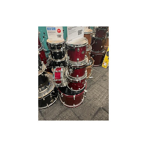 TAMA Used TAMA 5 piece Starclassic Red Drum Kit Red