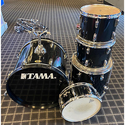 TAMA Used TAMA 5 piece Swingstar Black Drum Kit