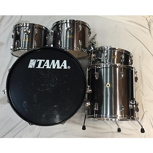 TAMA Used TAMA 5 piece Swingstar Metallic Gray Drum Kit Metallic Gray