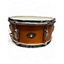 Used TAMA 5.5X13 Artwood Snare Amber Drum Amber 9