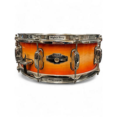 TAMA Used TAMA 5.5X14 Artwood Snare 2 Tone Sunburst Drum